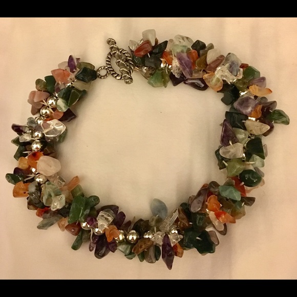 Colored Glass Bracelet - Picture 1 of 4